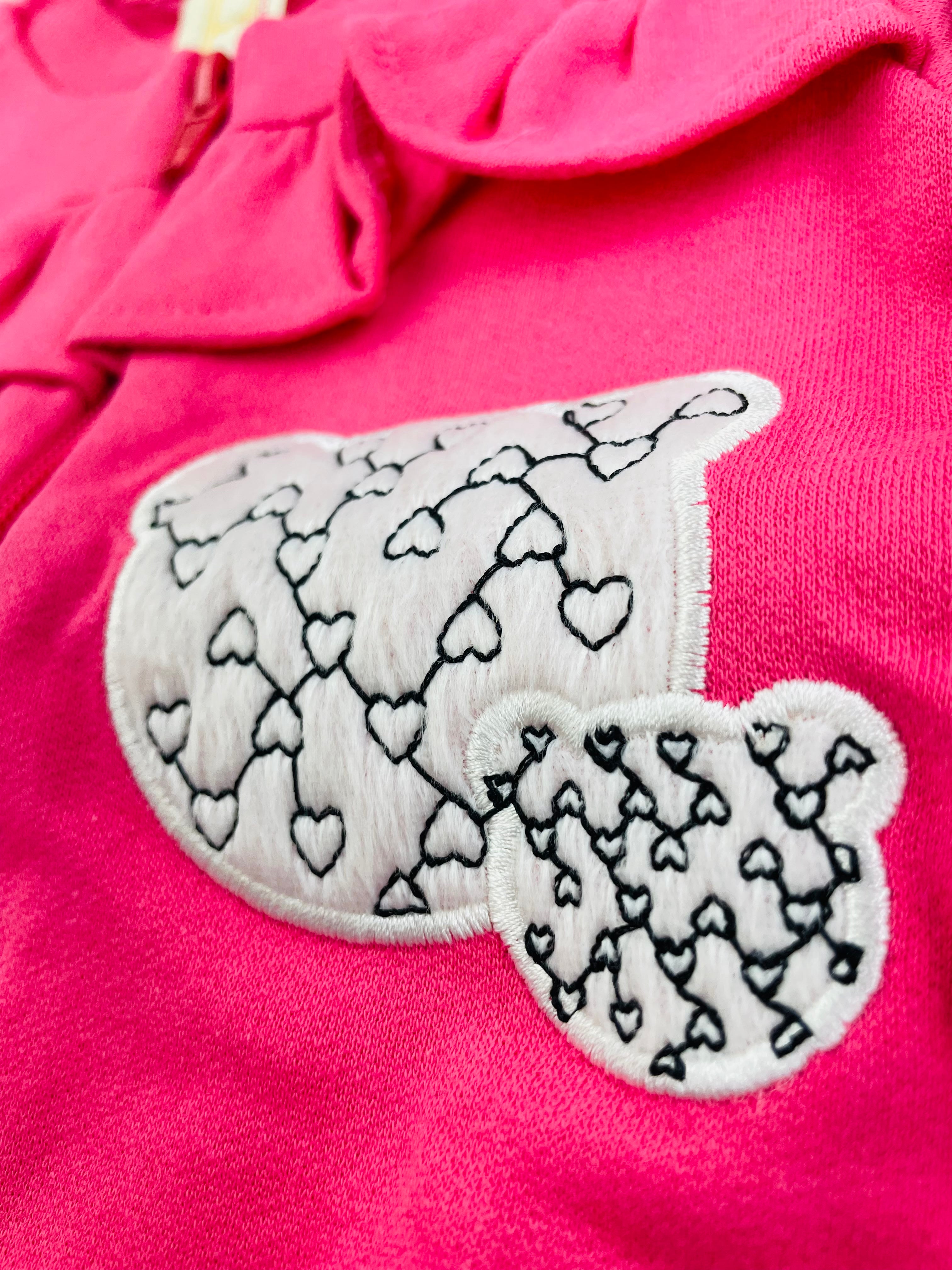 Conjunto Feminino Hrradinhos Love Bordado