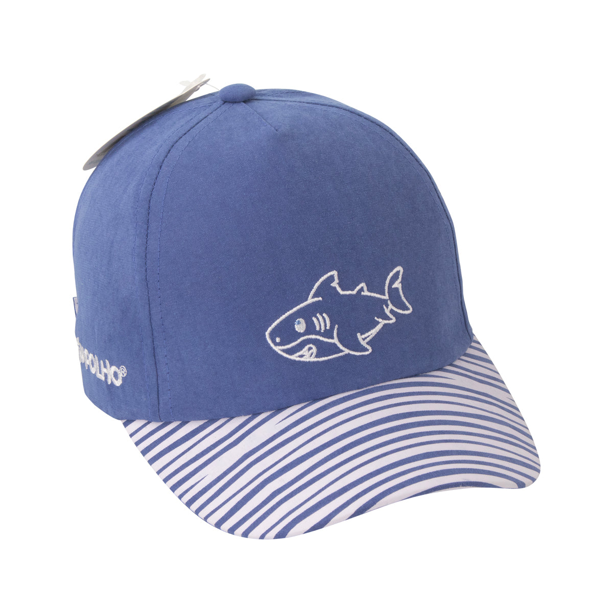 Boné Infantil Masculino Pimpolho Estampado com Velcro 02 a 04 Anos