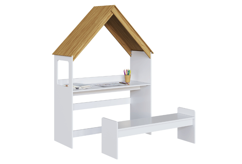 Kit Casinha Peroba 2 em 1