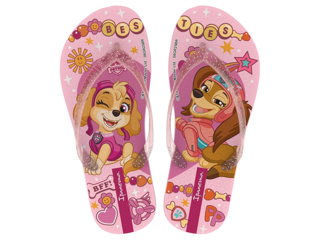 Chinelo Infantil Ipanema Patrulha Canina Skye Marshall Chase
