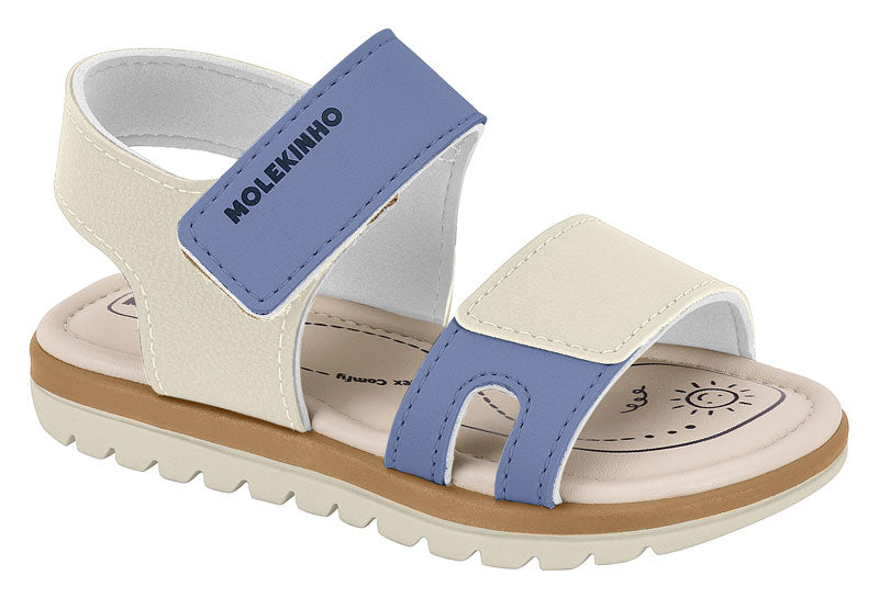 Papete Sandália Infantil Molekinho Casual Calce Fácil Conforto