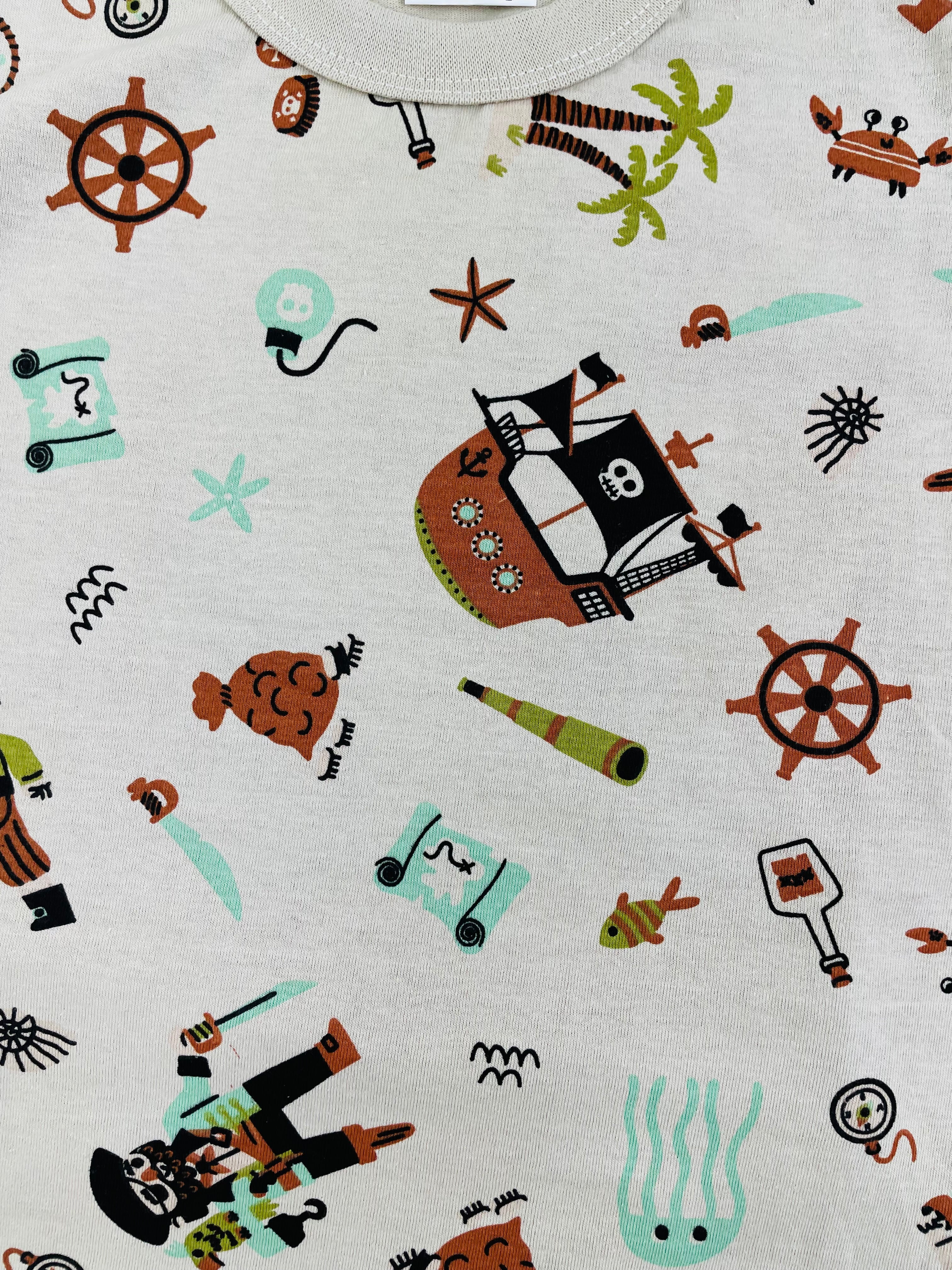 Pijama Manga Longa Mafessoni Pirata