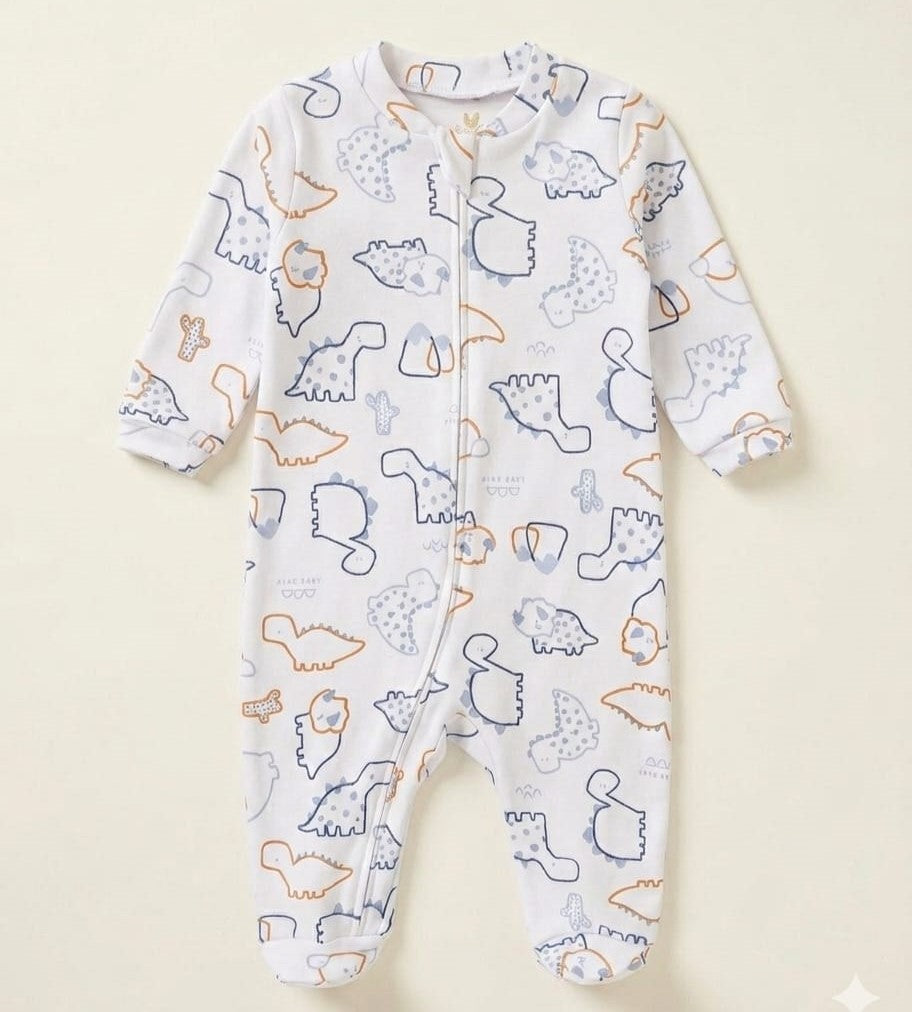 MACACAO MASC ML KIKO BABY ESTAMPADO C/ ZIPER