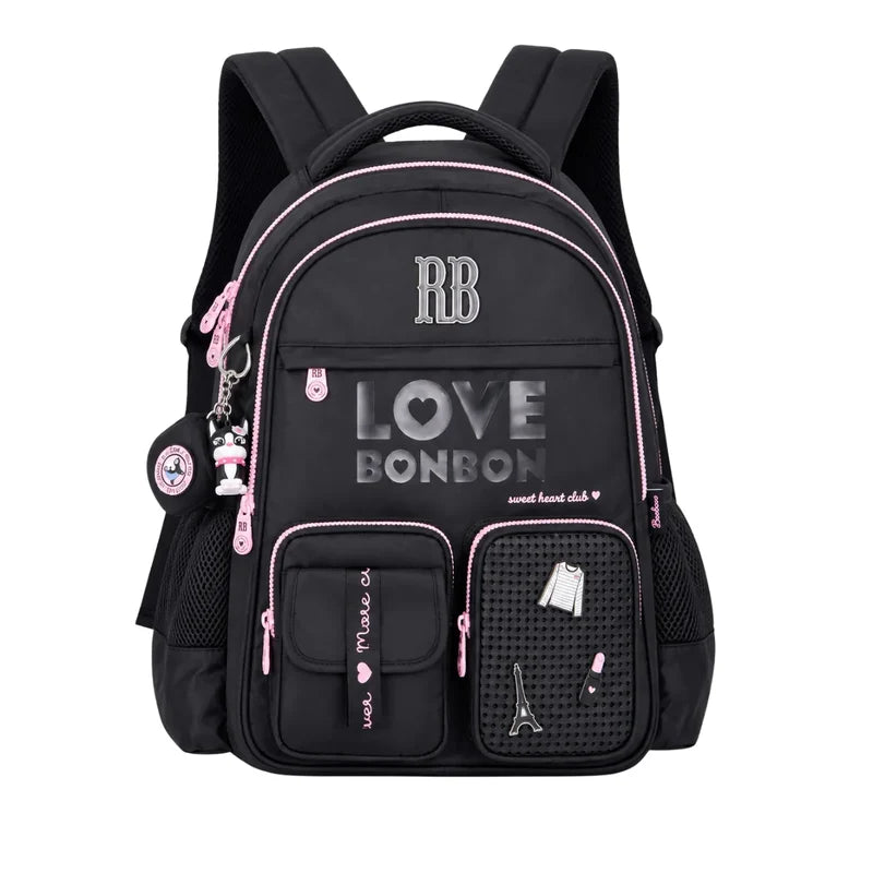 Mochila de Costas Rebecca Bonbon Love 17,5" Oficial Clio