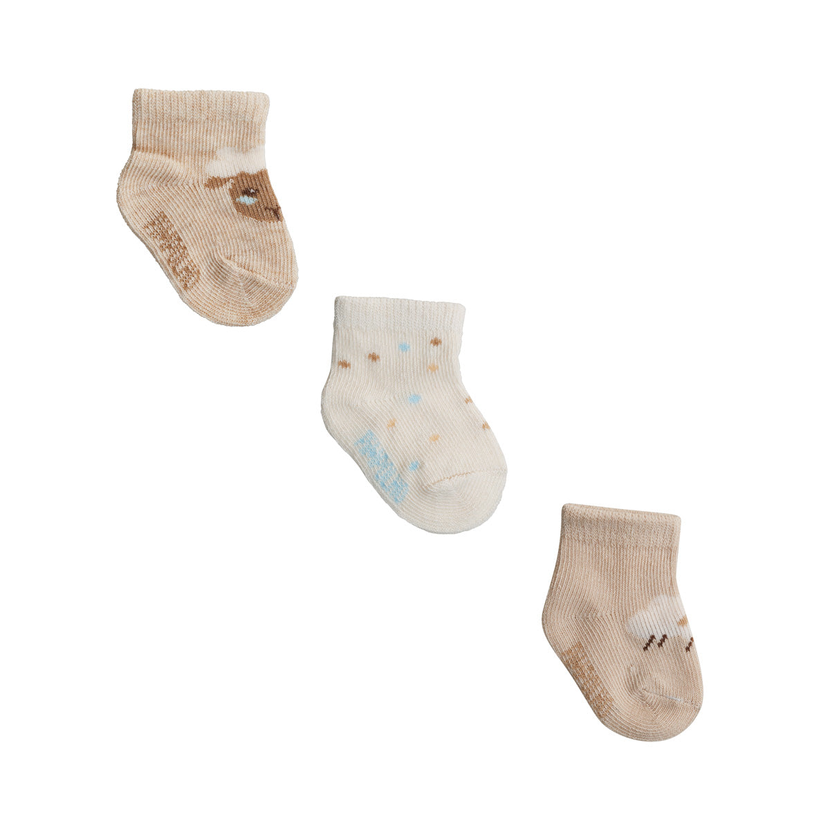 Kit Meia Infantil Masculina Pimpolho Colorida RN / Prematuro - Conforto e Proteção com 3 Pares