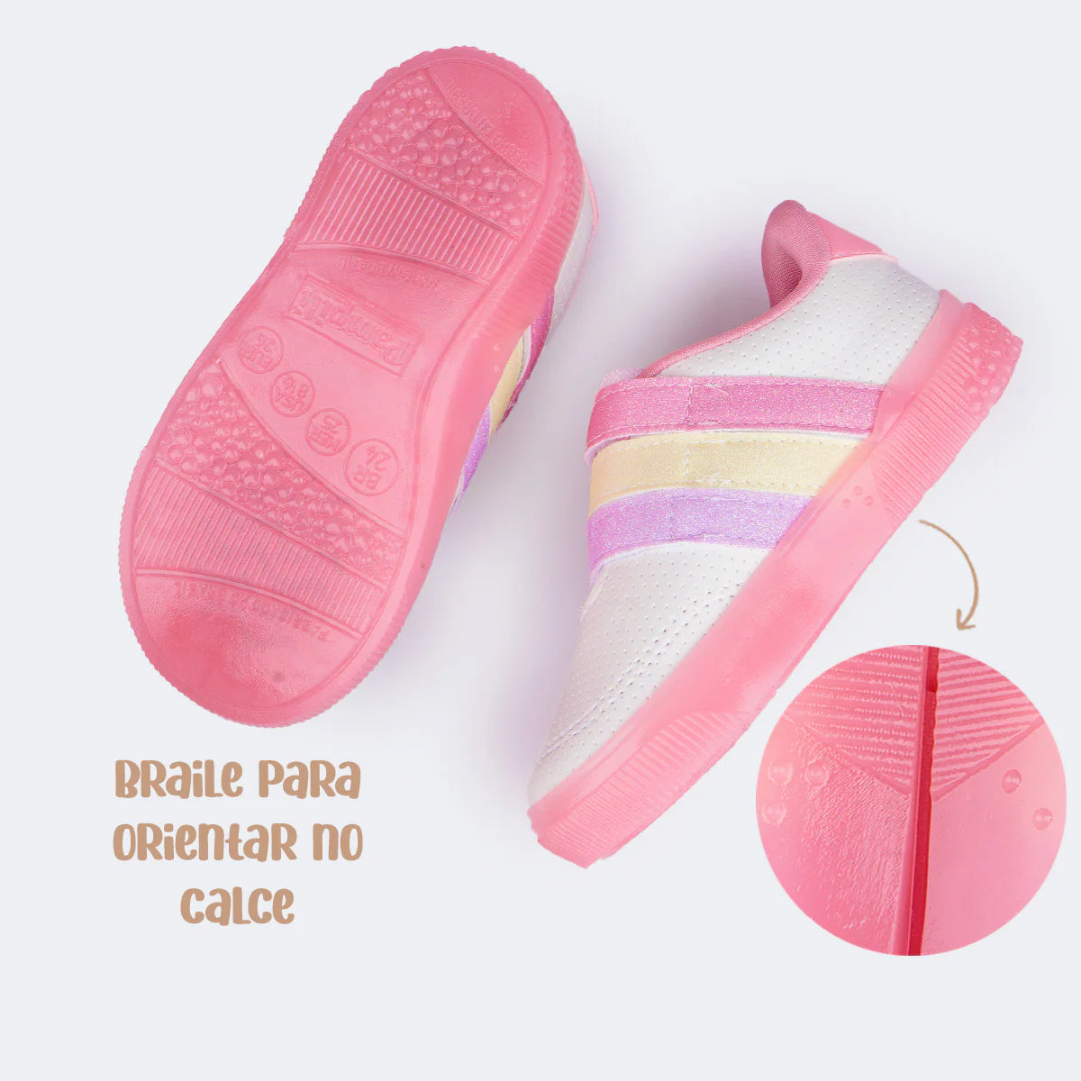 Tênis Pampili Yumi Glitter