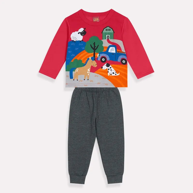 Conjunto Masculino Kyly Fazendinha