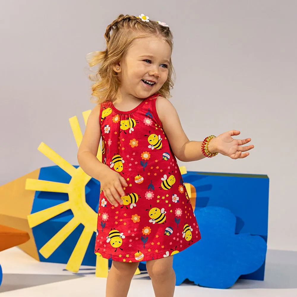 Vestido Kyly Abelhinhas