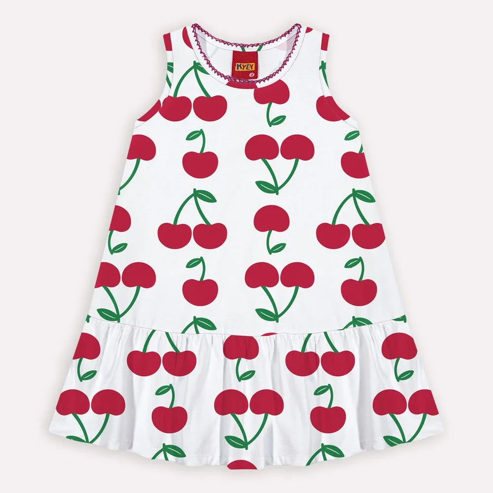 Vestido Kyly Cerejas