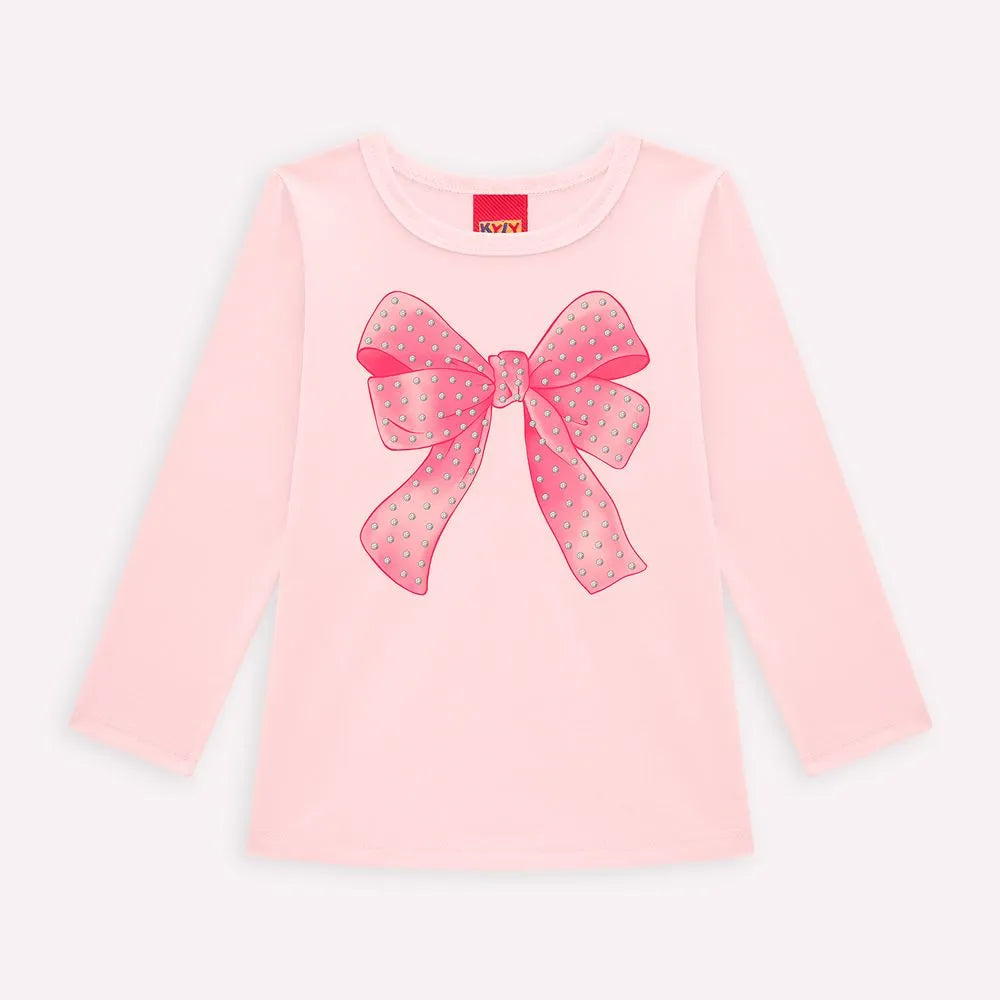 Blusa Manga Longa Kyly Laço