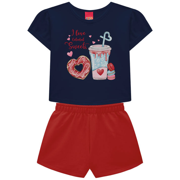 Conjunto Kyly Love Sweets
