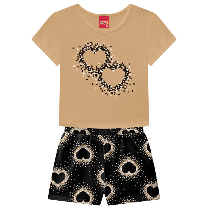 Conjunto Kyly Corações