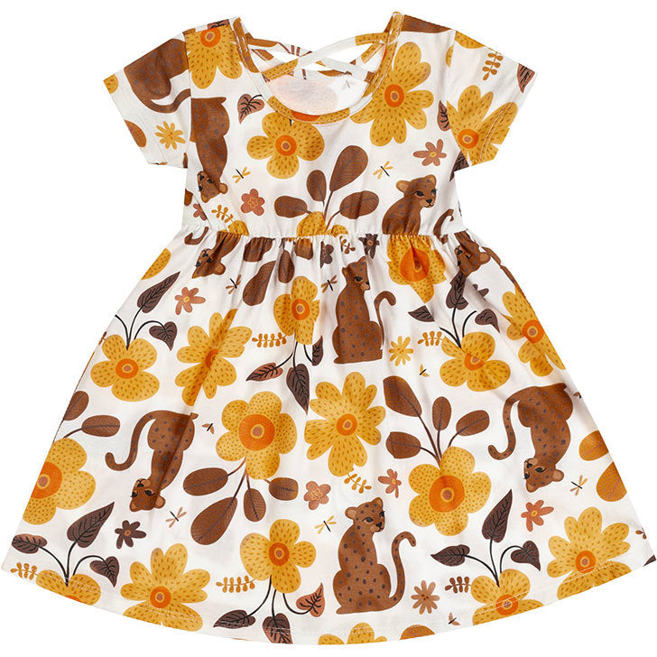 Vestido Kyly Onca E Flores