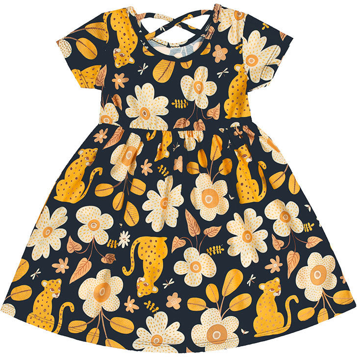 Vestido Kyly Onca E Flores