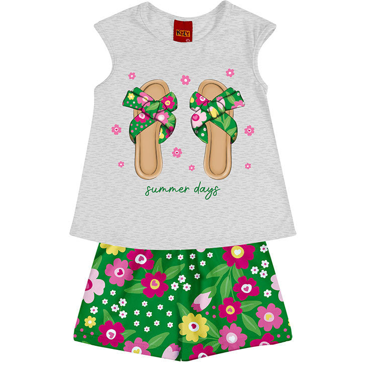 Conjunto Kyly Infantil Menina Summer Days