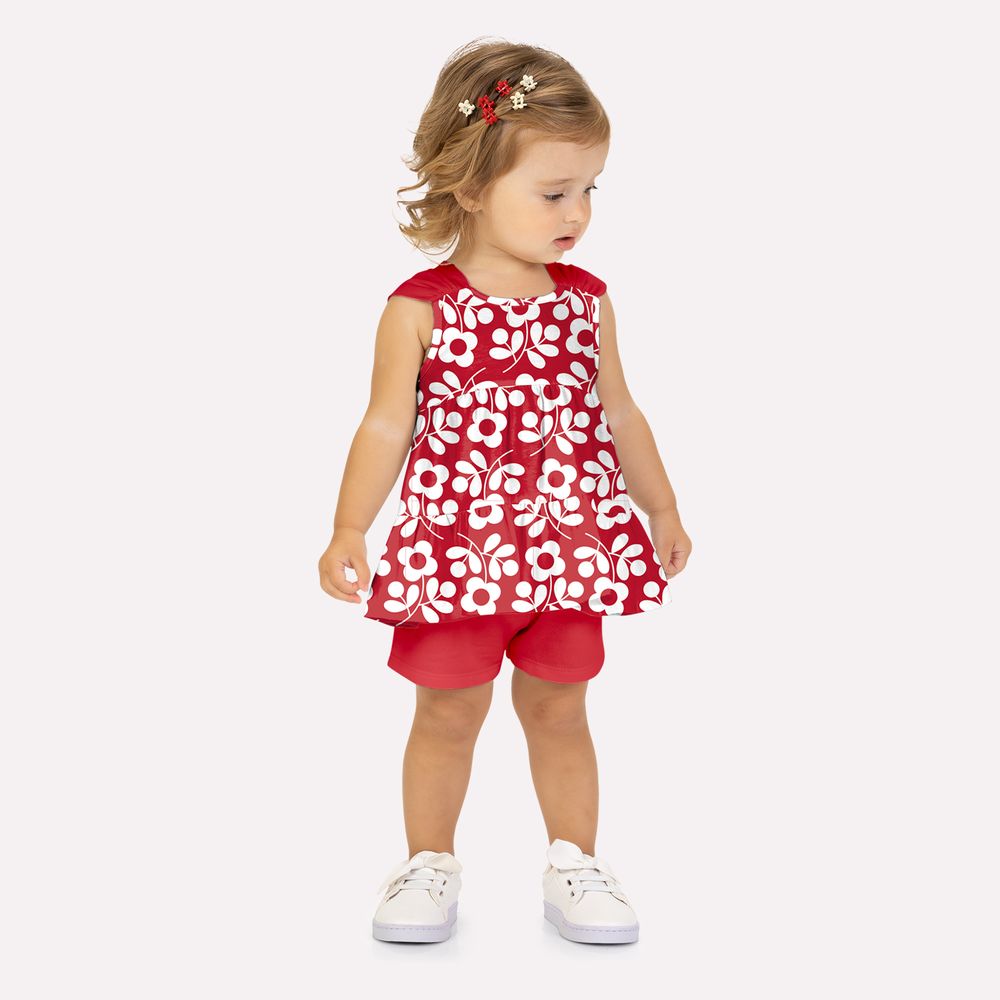 Conjunto Feminino Kyly Estampa Floral