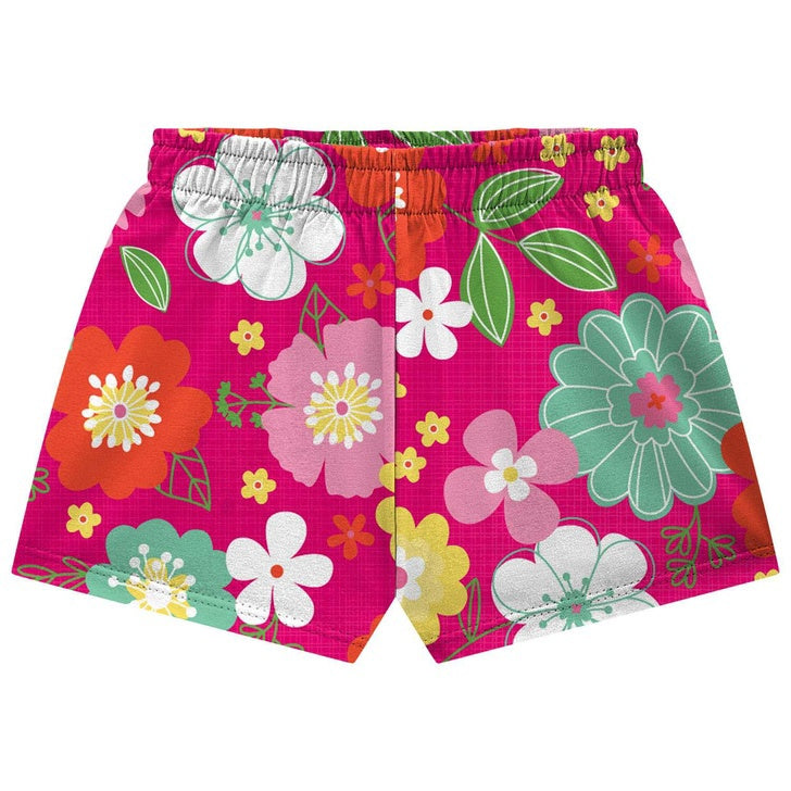 Conjunto Kyly Infantil Feminino Passarinha E Flores