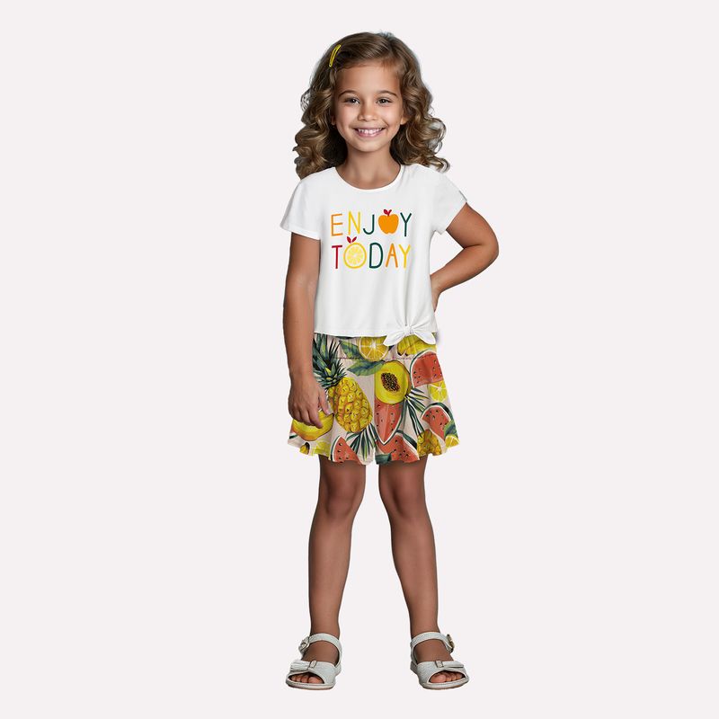 Conjunto Infantil Feminino Kyly Enjoy Today
