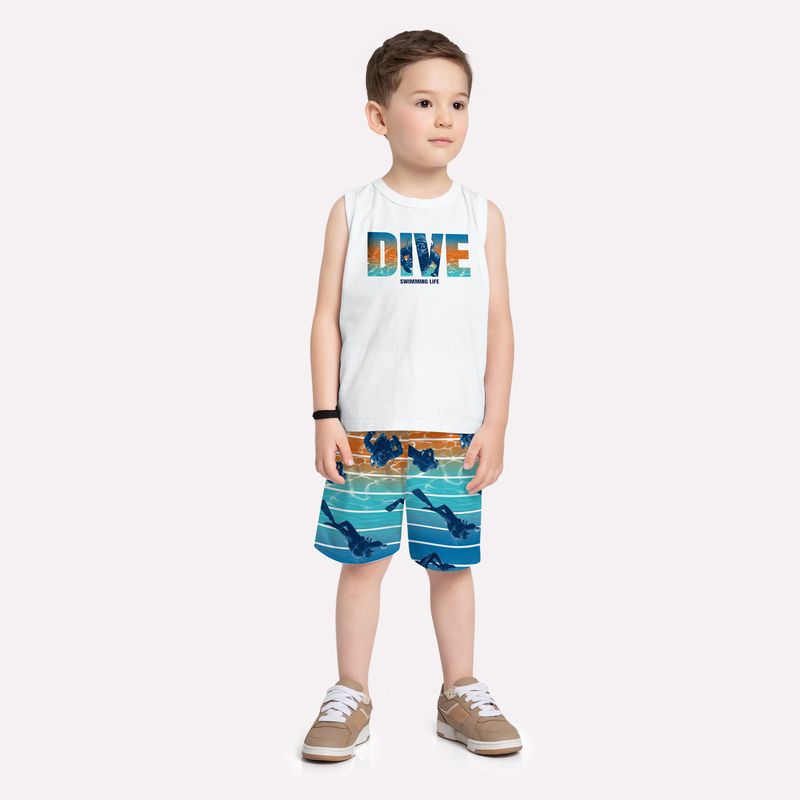 Conjunto Infantil Masculino Kyly Dive