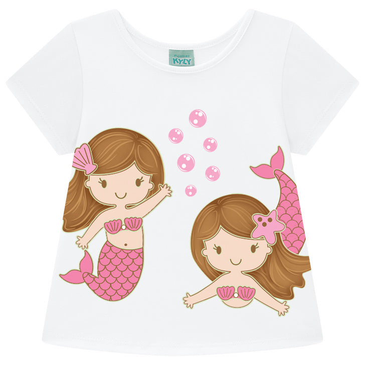 Pijama Kyly Infantil Menina Sereia