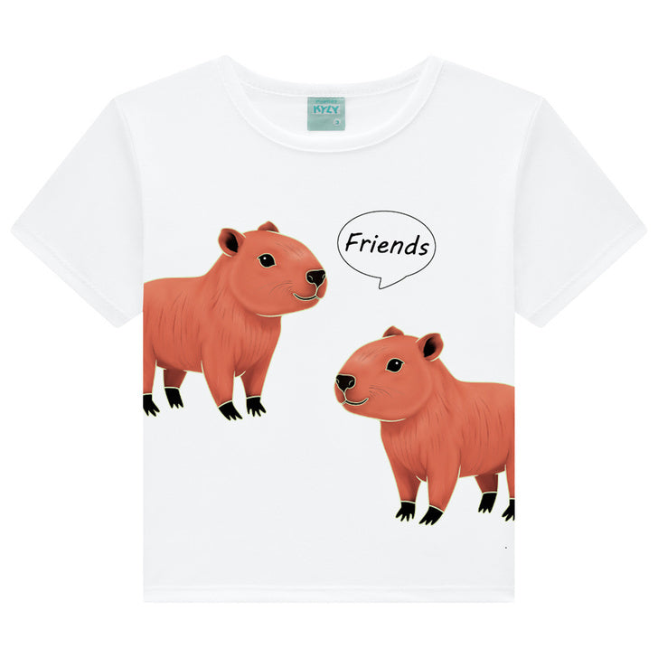Pijama Kyly Infantil Menino Capivara Friends