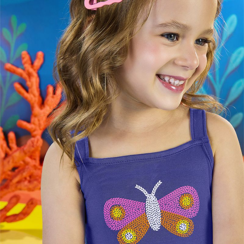 Vestido Infantil Kyly Borboleta