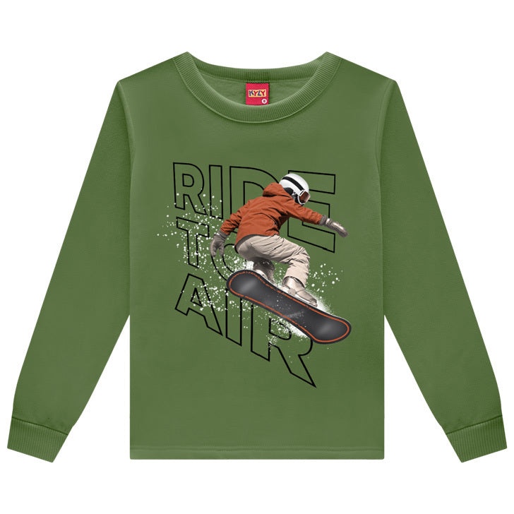 Conjunto Masculino Manga Longa Kyly Ride to Air