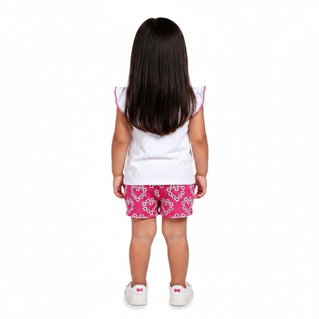 Conjunto Feminino Infantil Kyly Gatinha de Laço