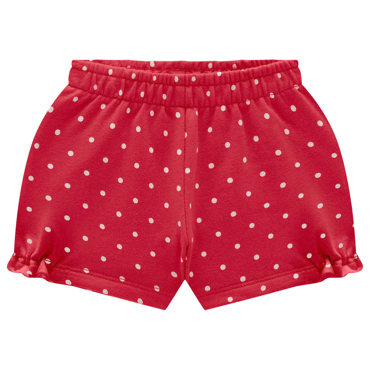 Conjunto Feminino Infantil Kyly Maçãs e Cogumelos