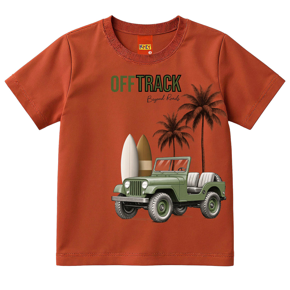 Camiseta Masculina Kyly Off Track