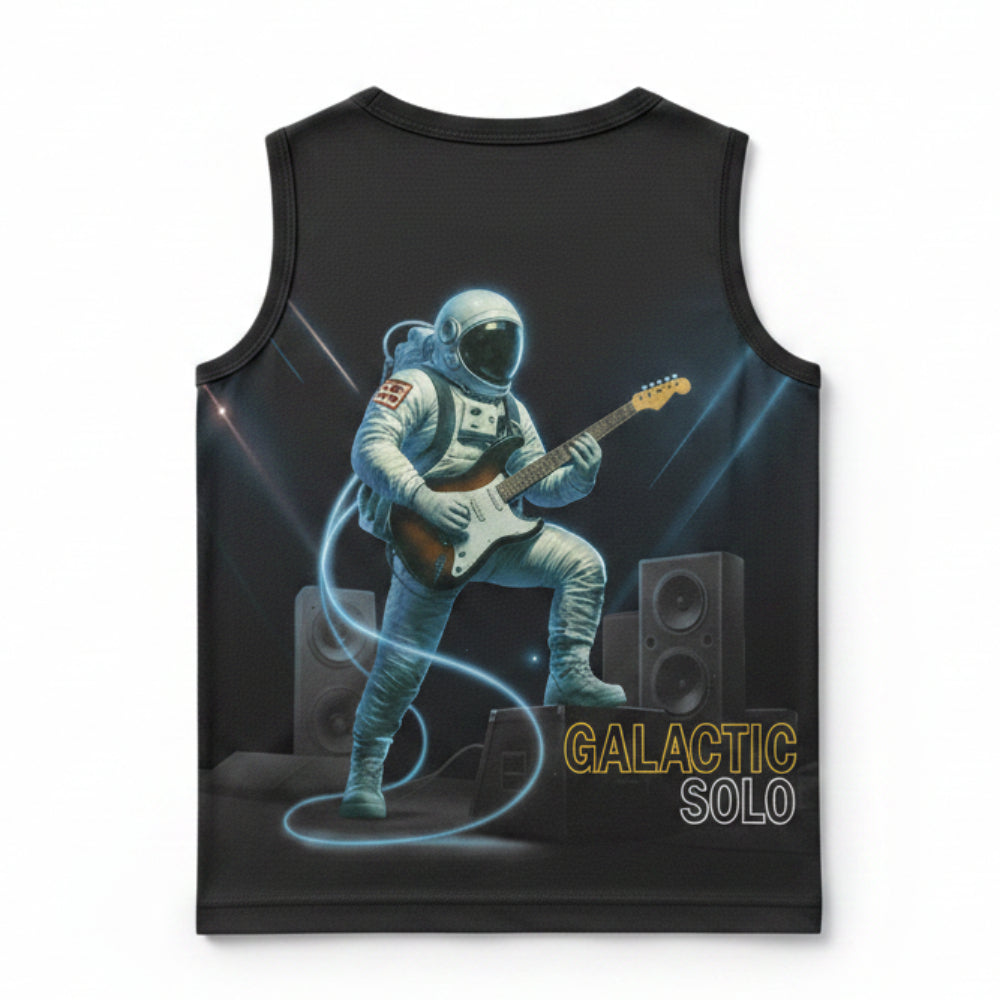 Conjunto Infantil Masculino Kyly Astronauta Galactic Solo Regata e Bermuda