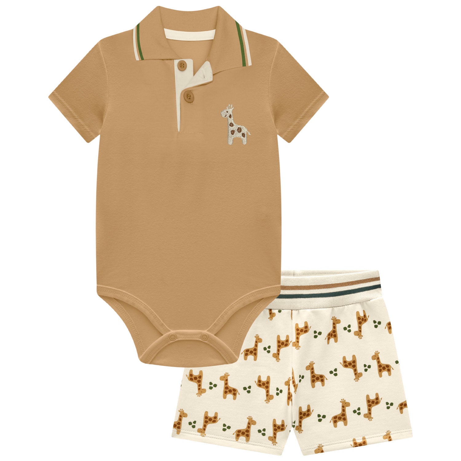 Conjunto Masculino Kyly Girafinha