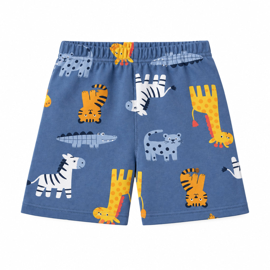 Conjunto Infantil Masculino Bebê Kyly Safari Wild Pets