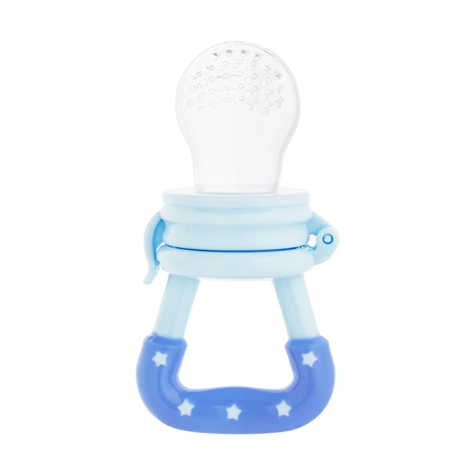 Porta Frutinhas Bebê Pimpolho Triangular Alimentadora Silicone +6 Meses