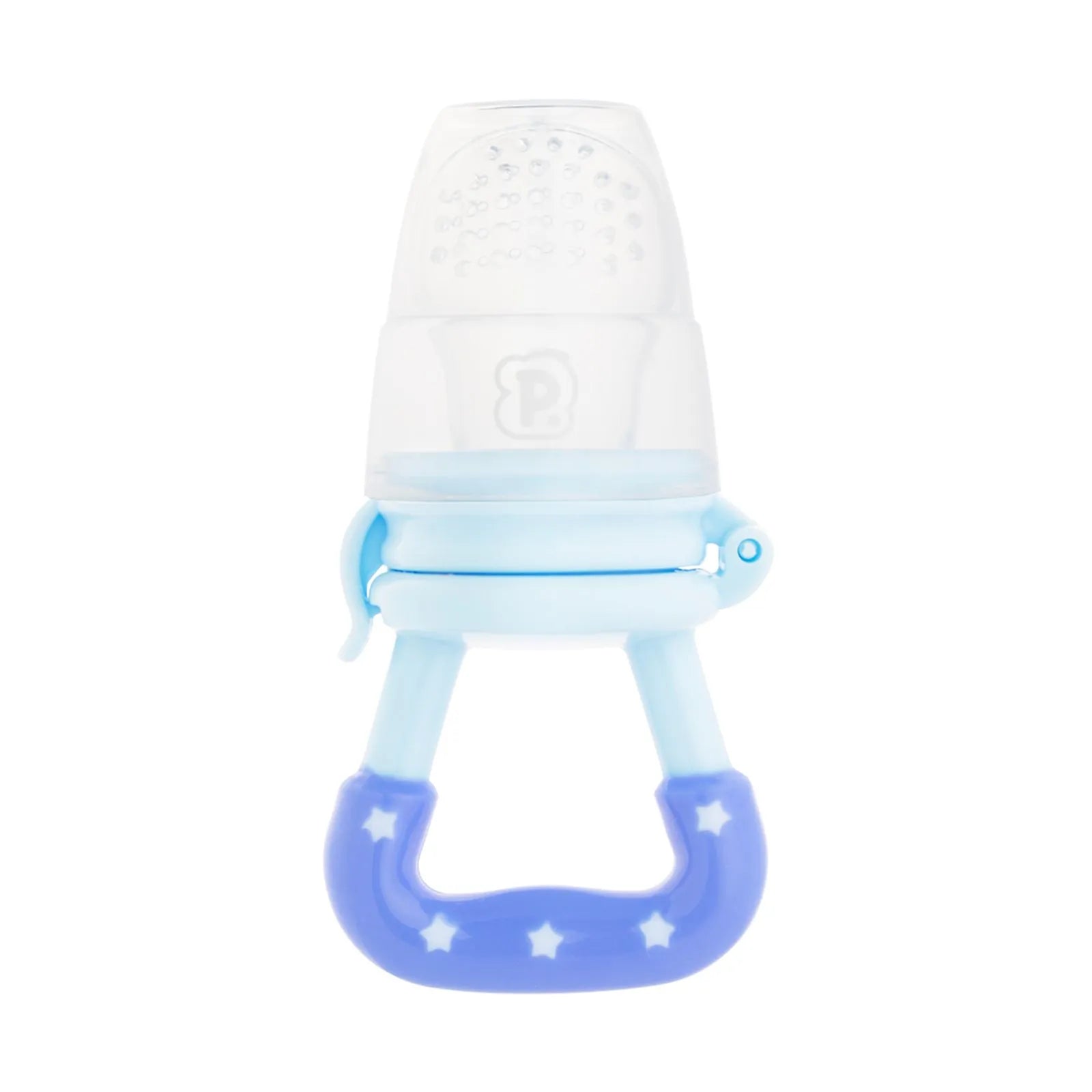 Porta Frutinhas Bebê Pimpolho Triangular Alimentadora Silicone +6 Meses