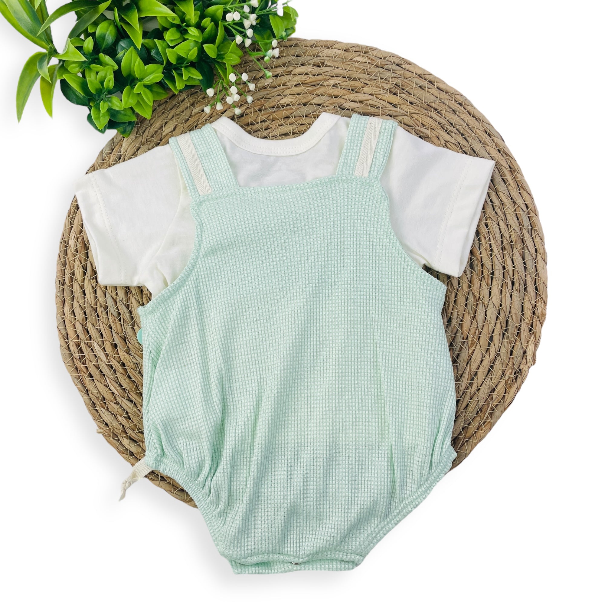 Conjunto Presente De Anjo Bebê Menino Romper Tigre