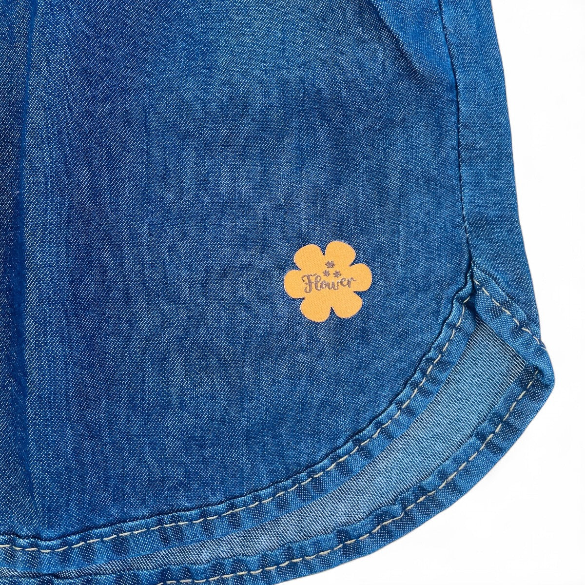 Short Infantil Feminino Pimentinha Confecções Sarja Leve