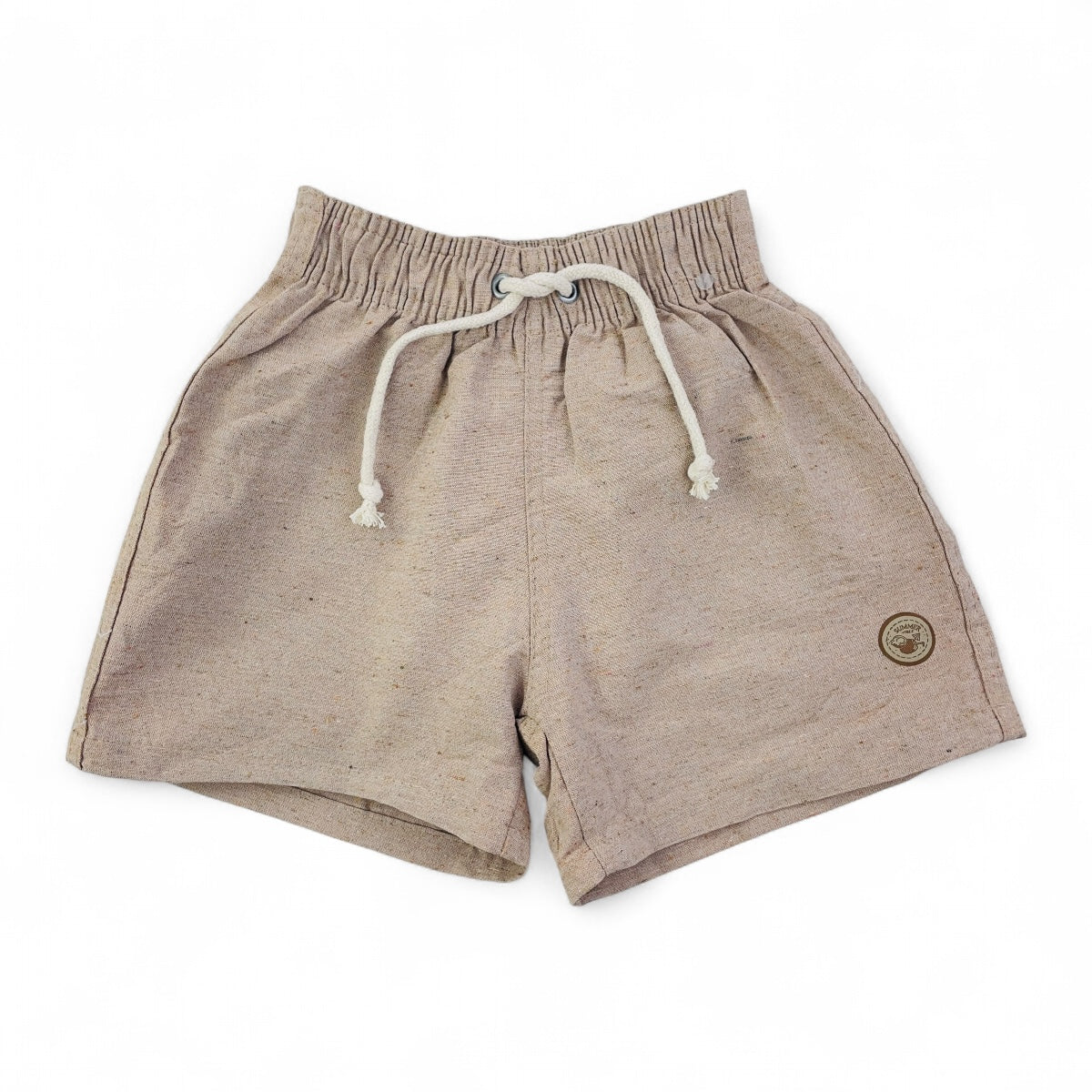 Short Infantil Masculino Mauricinho Pimentinha Confecções Linho Liso