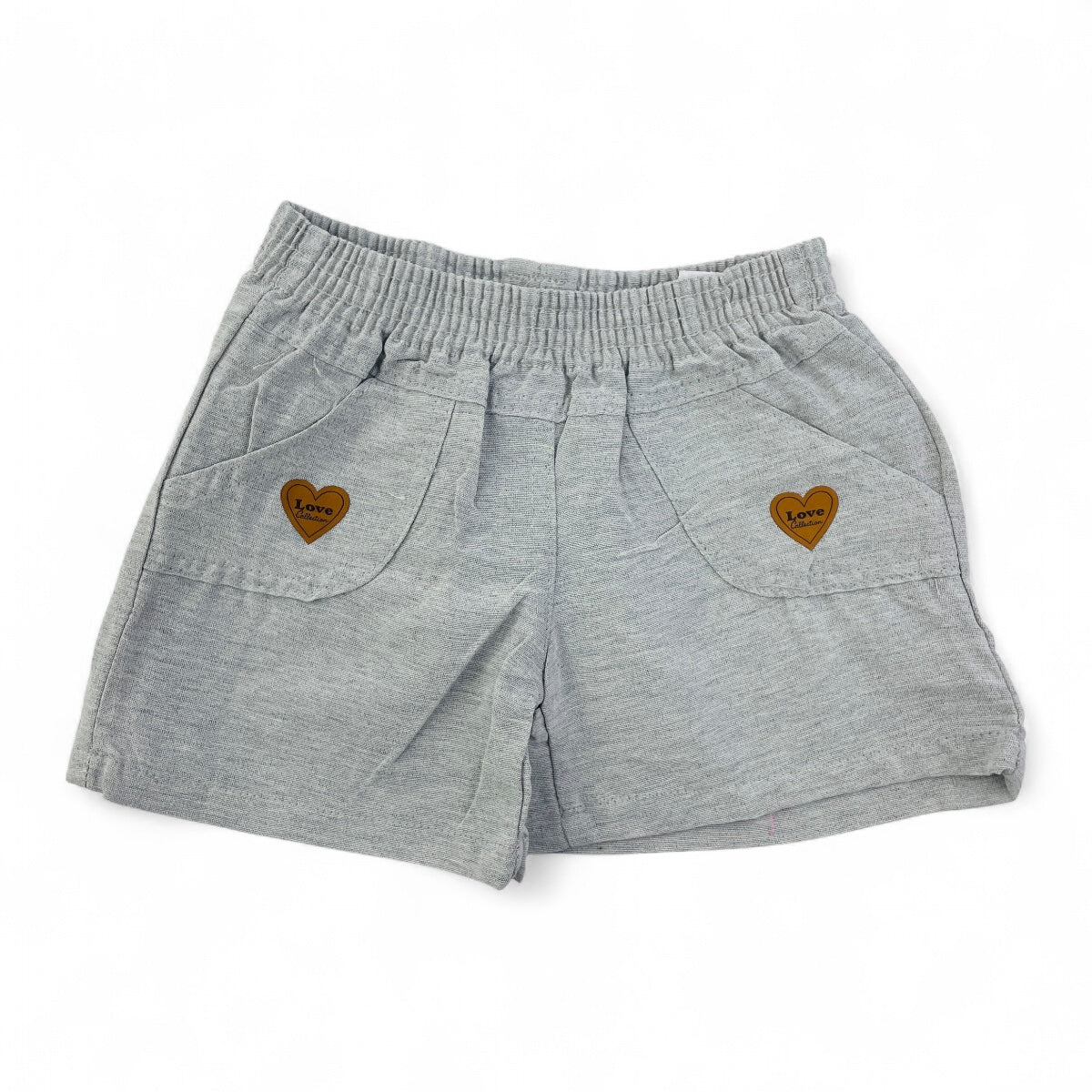 Shortinho Infantil Feminino Diversas Cores Pimentinha Confecções Linho Liso
