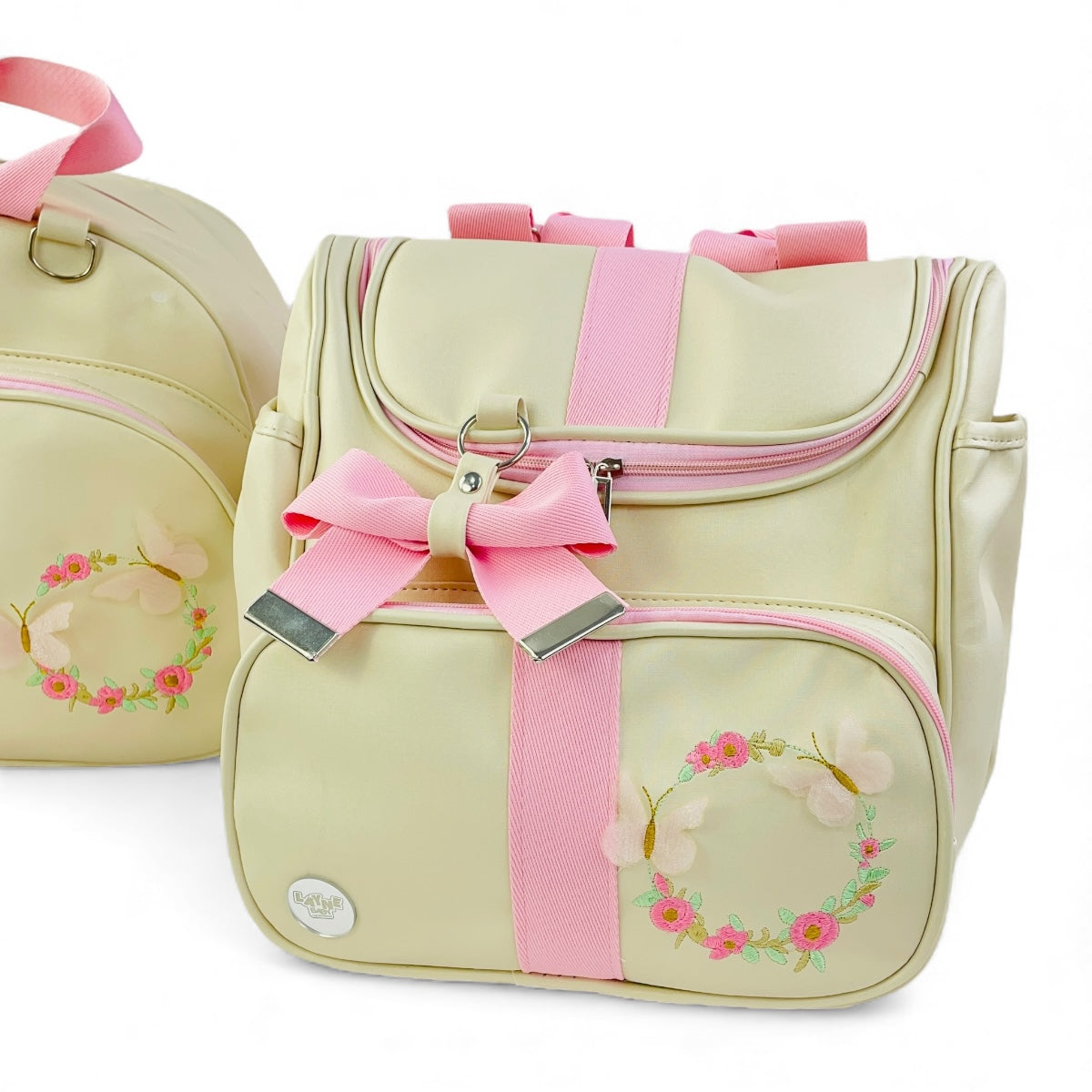 Kit Bolsa Maternidade Menino Menina 2 Peças Mamãe e Bebê Multifuncional Fraldas