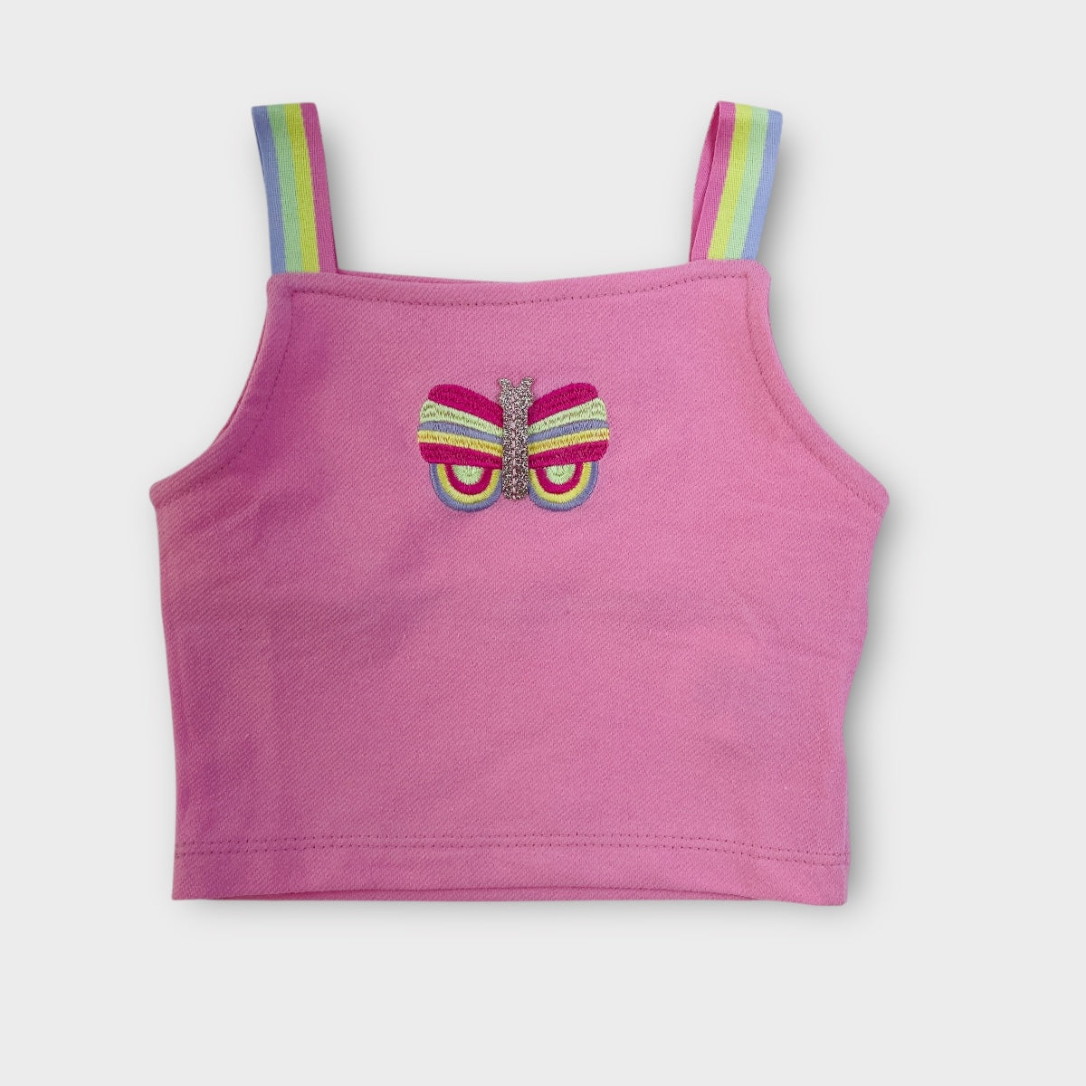 Conjunto Infantil Feminino Hrradinhos Borboleta Conforto e Estilo Verão