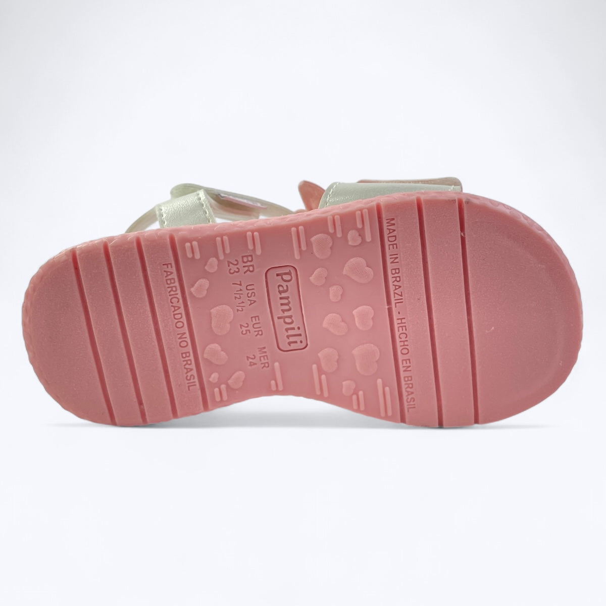 Sandália Infantil Pampili com Laço Strass Menina Estilosa