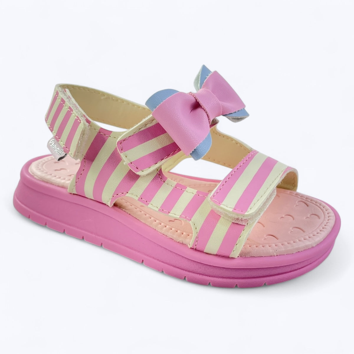 Sandália Infantil Feminina Pampili Petit Laço Anatômica Calce Fácil