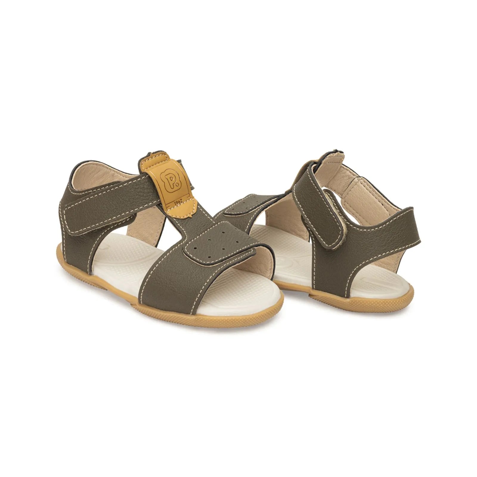 Sandália Infantil Pimpolho Básica Verde Menino