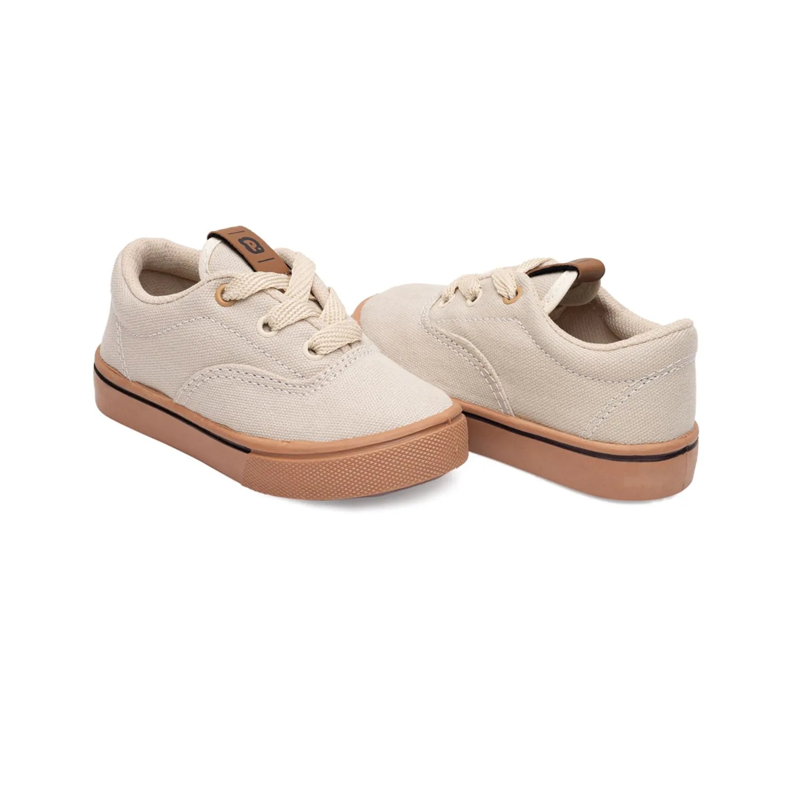 Tênis Casual Infantil Pimpolho Flip Em Lona C/ Cadarço