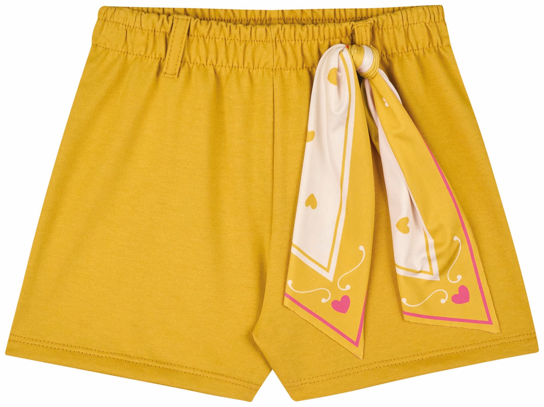 Conjunto Infantil Feminino Kaiani Coração – Conforto e Delicadeza para o Dia a Dia