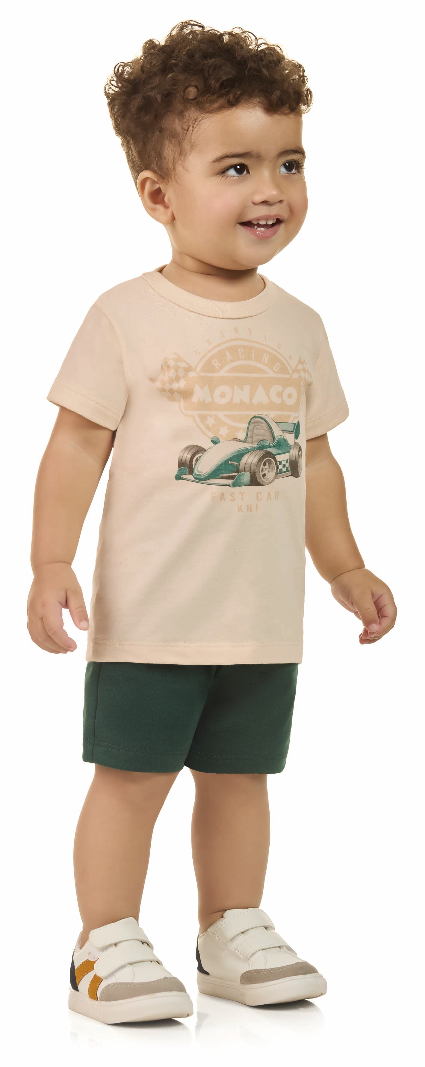 Conjunto Infantil Masculino Kaiani Monaco – conforto e estilo para o dia a 