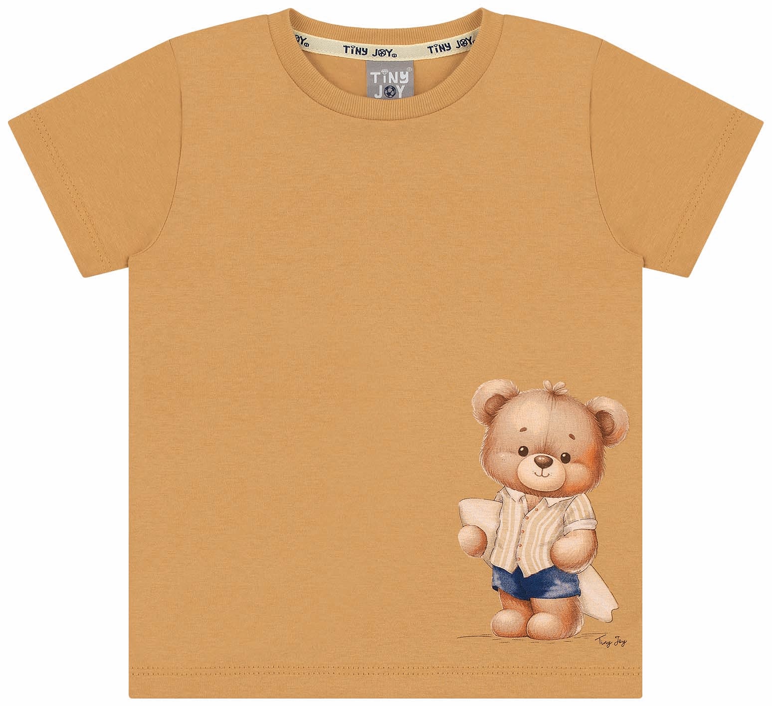 Conjunto Infantil Masculino Tiny Joy Ursinho – conforto e fofura para o dia a dia