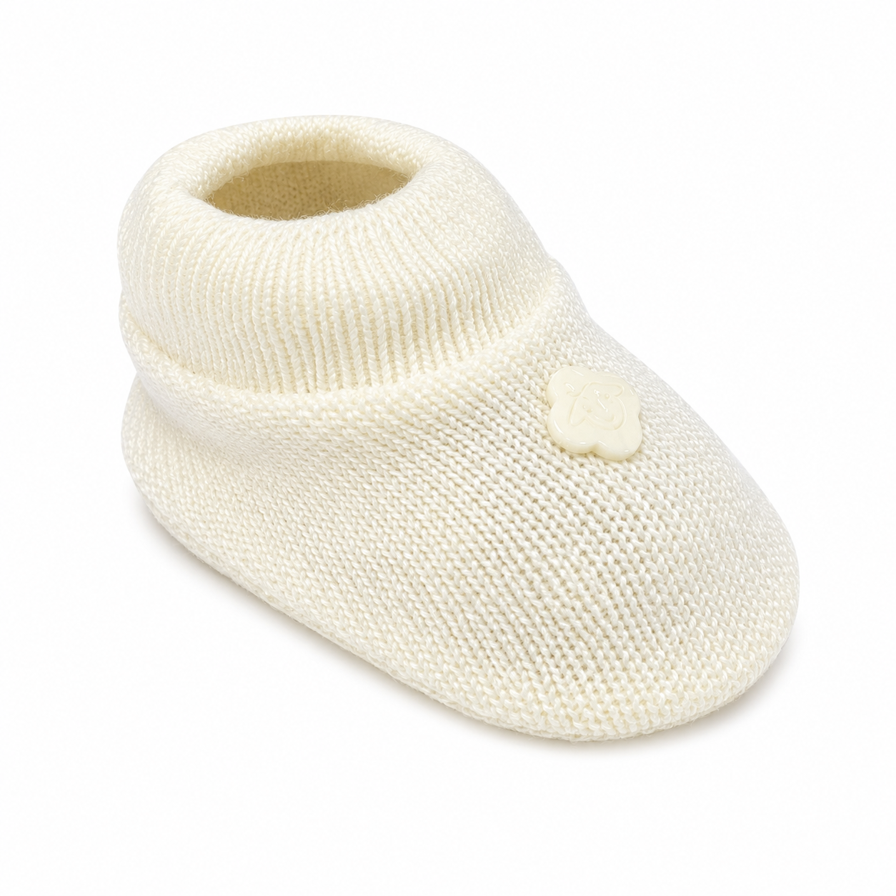 Kit Bebê Tricot Liso 3 Peças