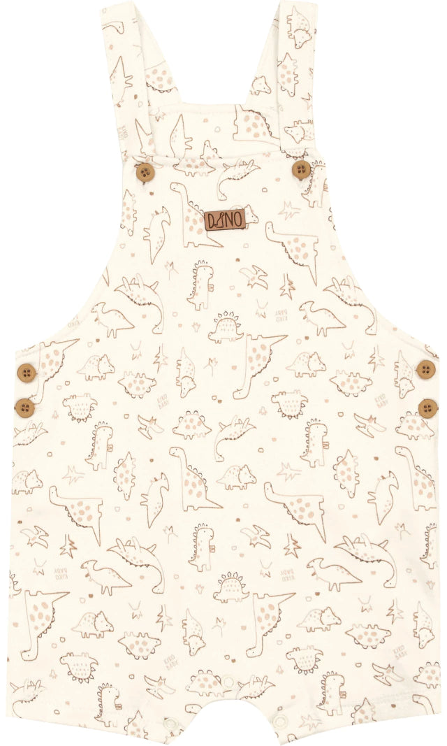 Conjunto Bebê Masculino Kiko Baby Dinossauros - Body e Jardineira